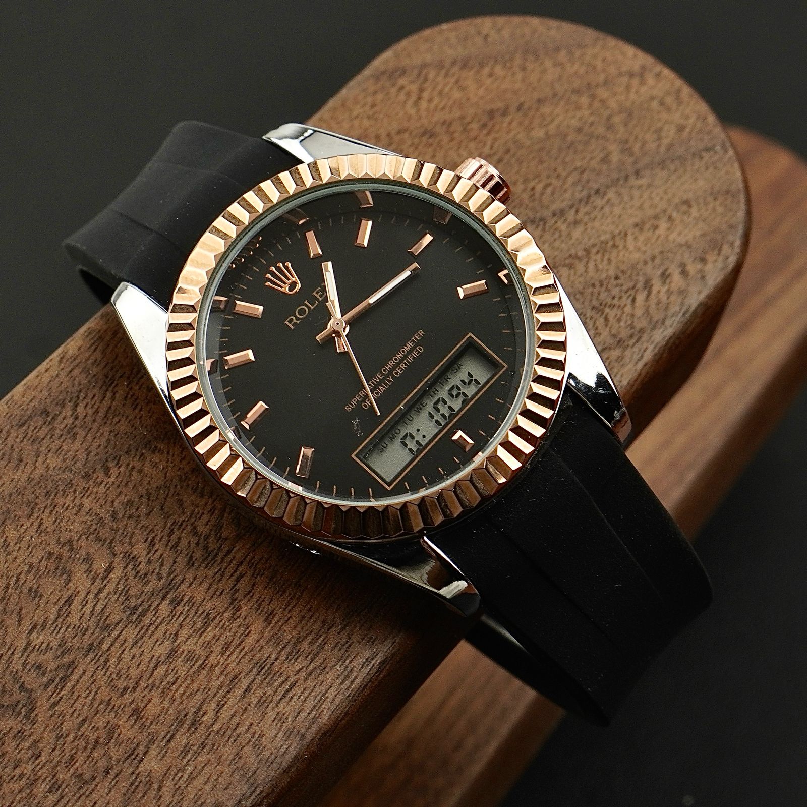 RLX - Special Edition - Dual Time - Rubber Strap - S-720 image 3