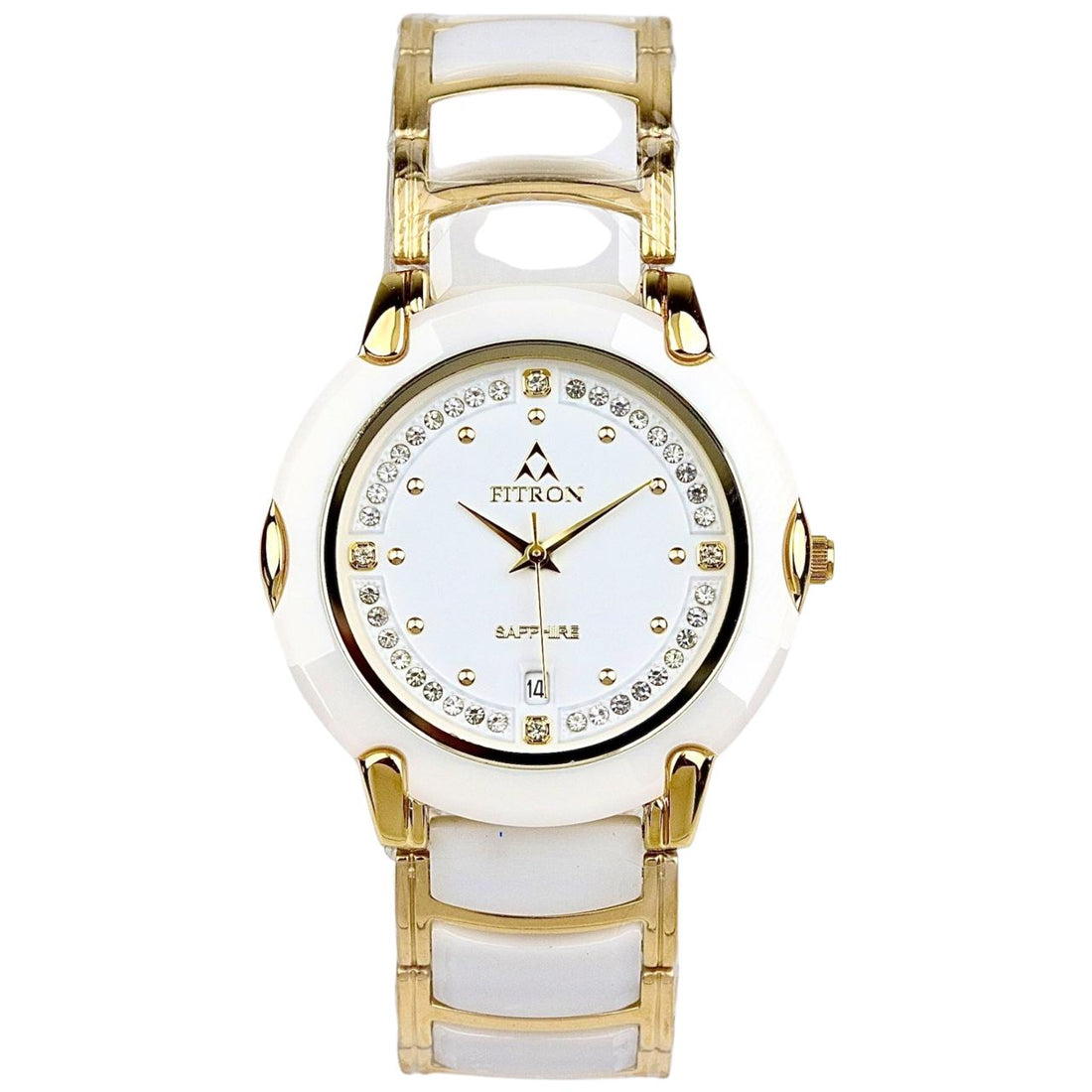 Fitron Watch - Ceramic - Stainless Steel - FT-137 image 0