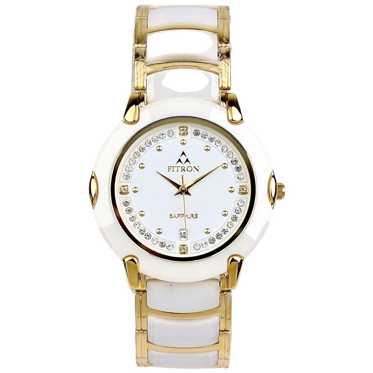 Fitron Watch - Ceramic - Stainless Steel - FT-137 image 1