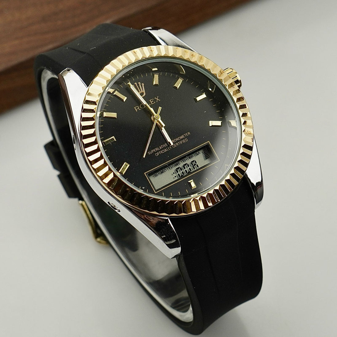 RLX - Special Edition - Dual Time - Rubber Strap - S-719 image 0