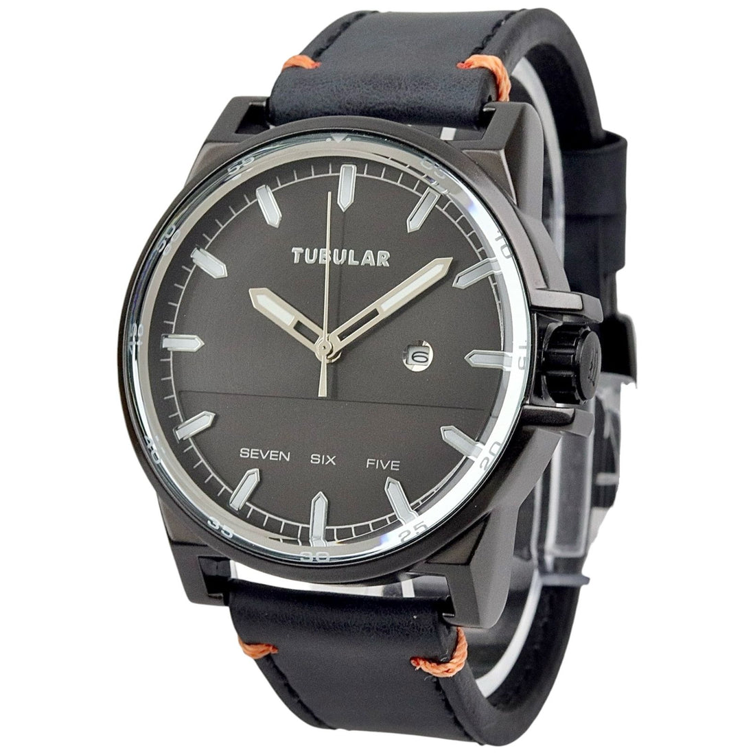 Tubular - Classic Style Watch - Leather Strap - TB-121 image 0