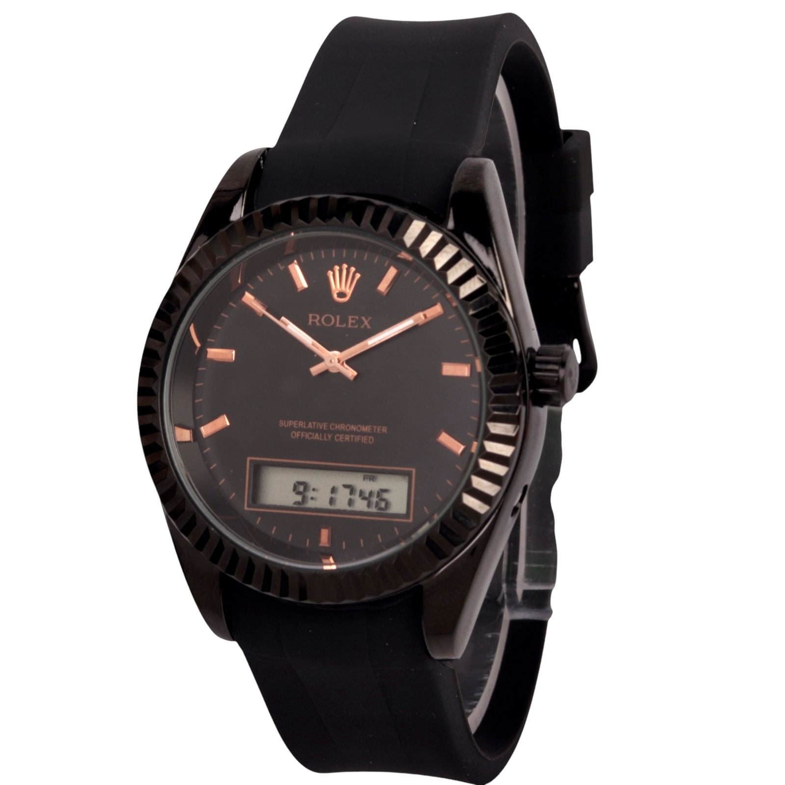 RLX - Special Edition - Dual Time - Rubber Strap - S-718 image 1