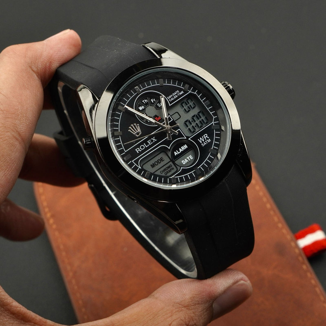 RLX - Special Edition - Dual Time - Rubber Strap - S-715 image 0
