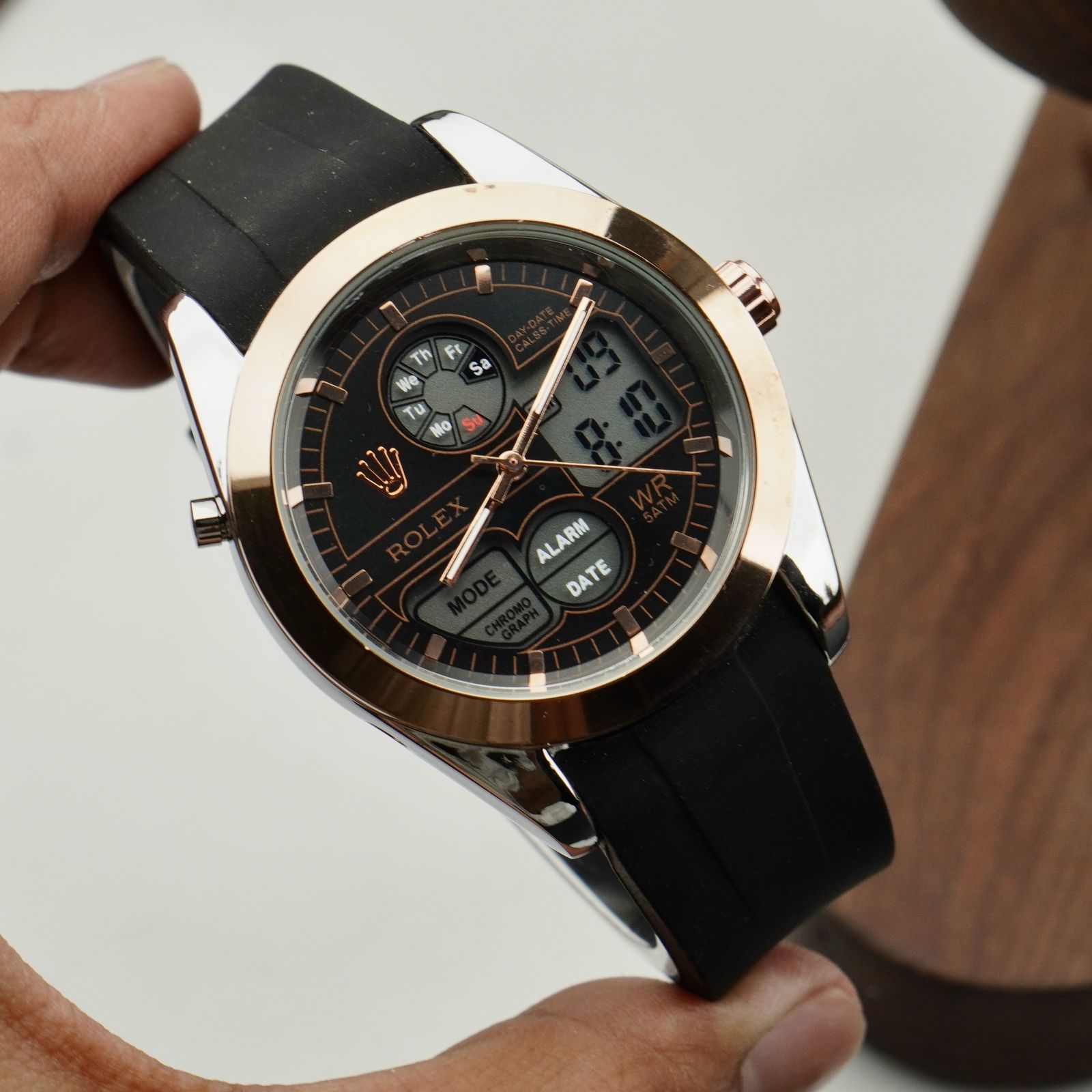 RLX - Special Edition - Dual Time - Rubber Strap - S-712 image 4