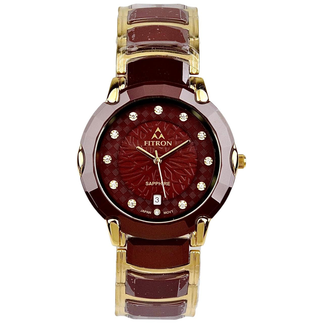 Fitron Watch - Ceramic - Stainless Steel - FT-138 image 0