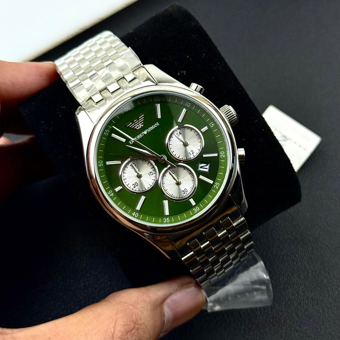 Emporio Armani - Chronograph Watch - Stainless Steel - L-130 image 0