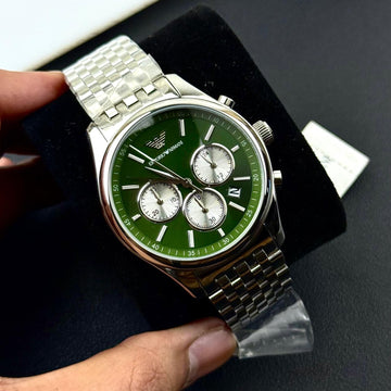 Emporio Armani - Chronograph Watch - Stainless Steel - L-130 image 0