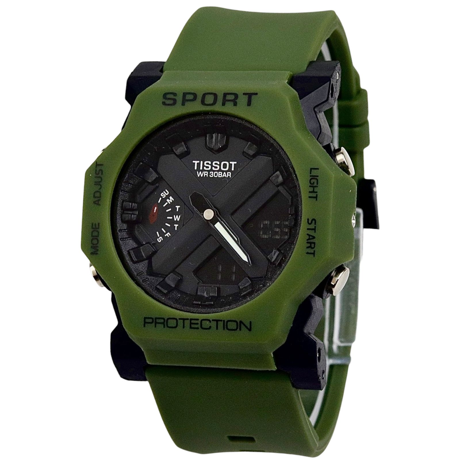 Tissot - Silicon Strap - Analog/Digital Watch - S-732 image 0