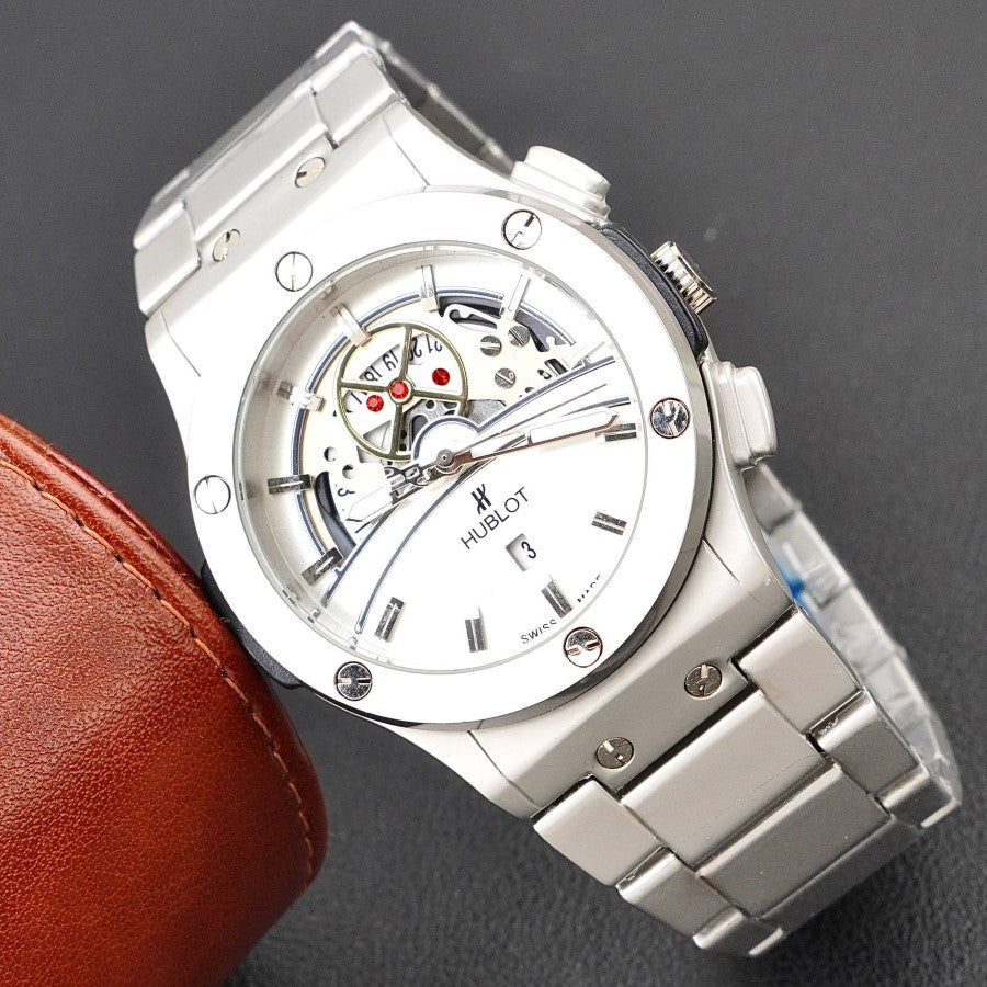 Hublot - Chain Silver - 42mm - Mens Watch - C-1259 image 0