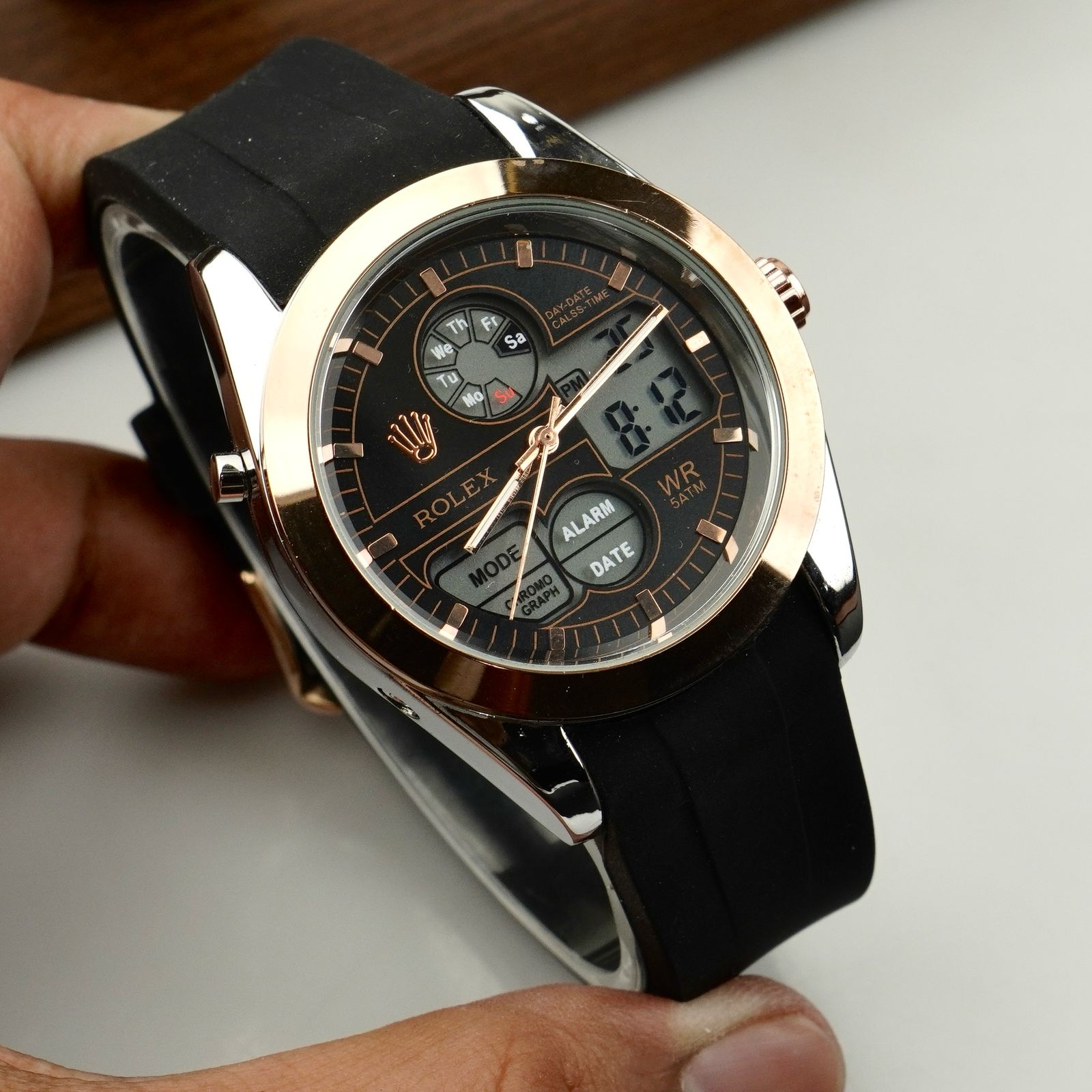 RLX - Special Edition - Dual Time - Rubber Strap - S-712 image 2