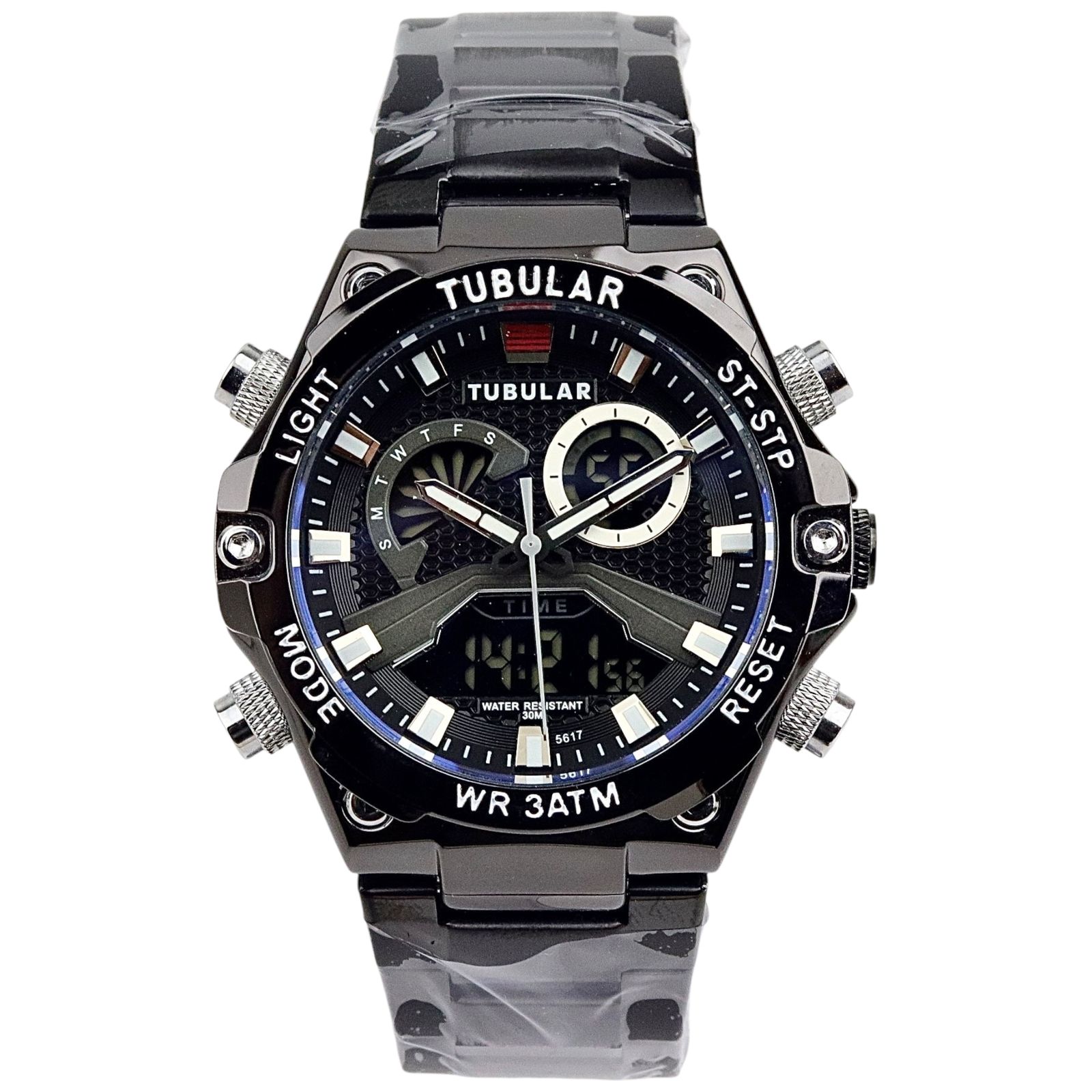 Tubular - Analog/Digital Watch - Stainless Steel - TB-132 image 0