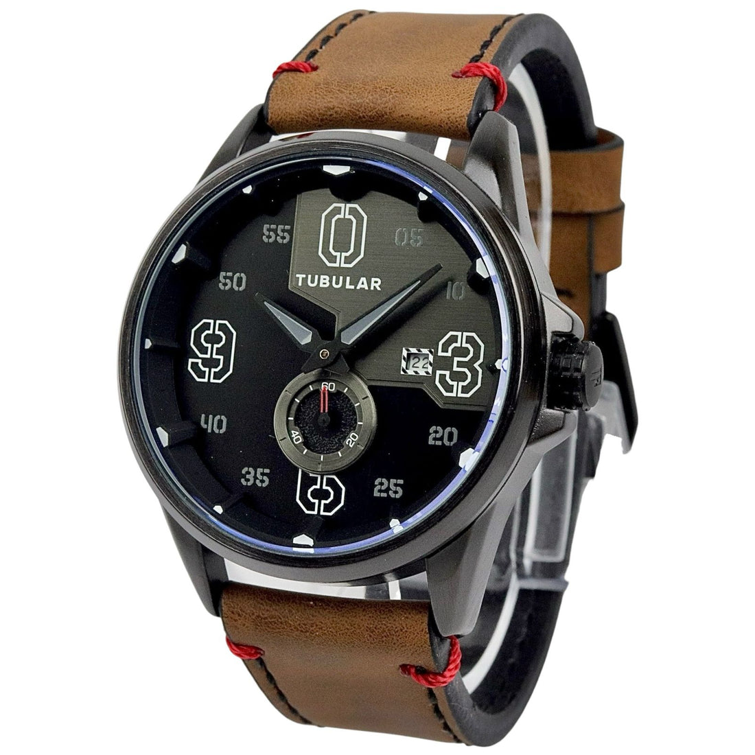 Tubular - Classic Style Watch - Leather Strap - TB-120 image 0
