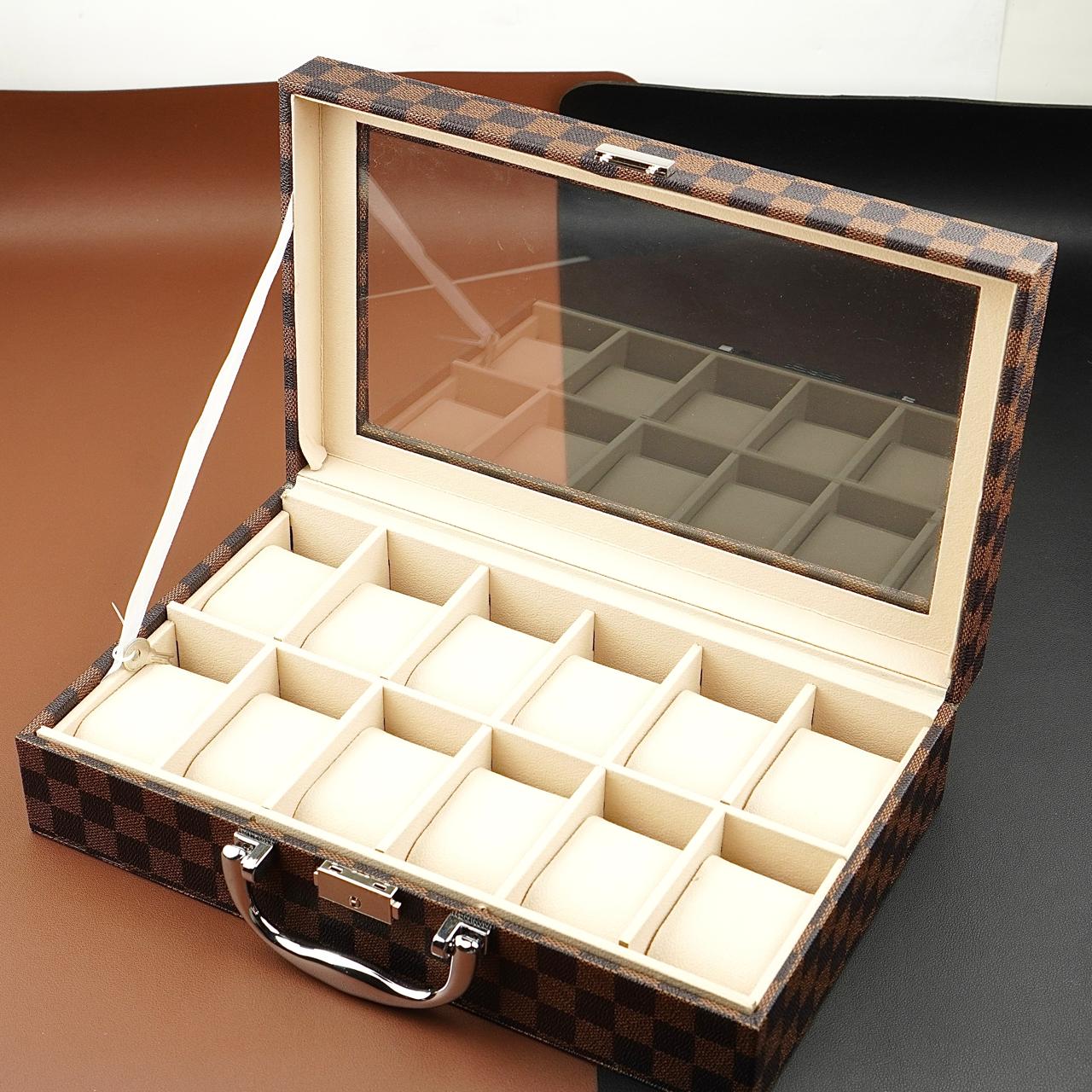 12 Slots Wrist Watch Storage Box - Box-15 image 1