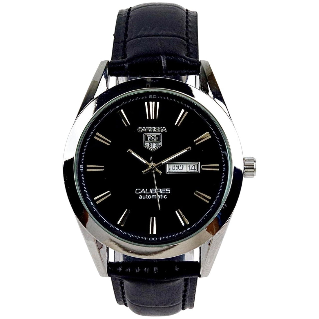 Carrera Calibre 5 - Luxury Swiss Watch - Leather Strap - S-734 image 0