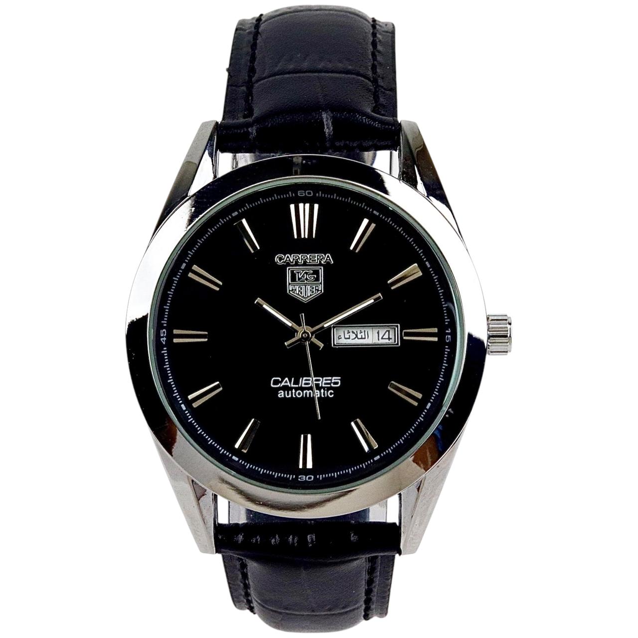 Carrera Calibre 5 - Luxury Swiss Watch - Leather Strap - S-734 image 1