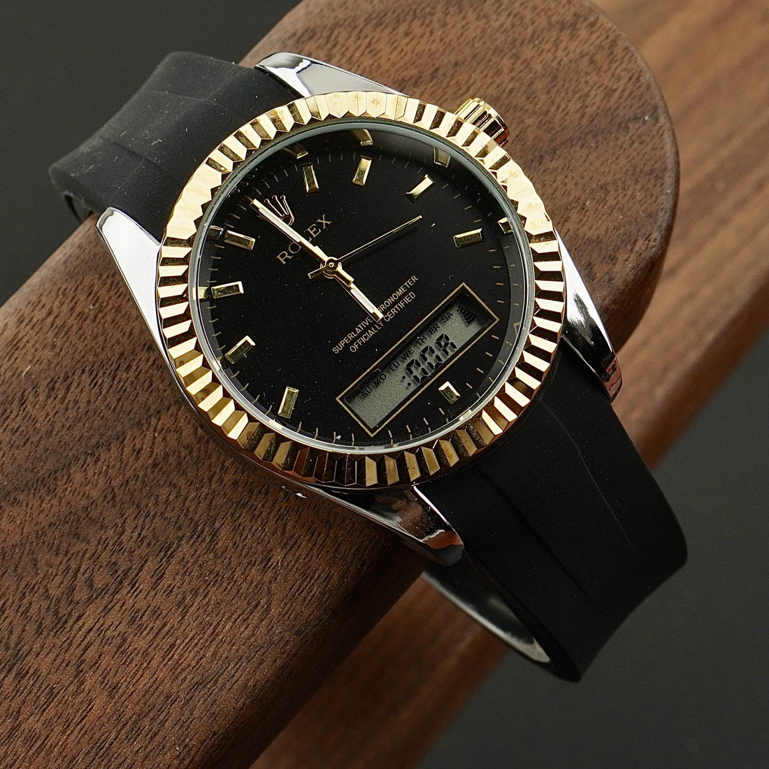 RLX - Special Edition - Dual Time - Rubber Strap - S-719 image 0