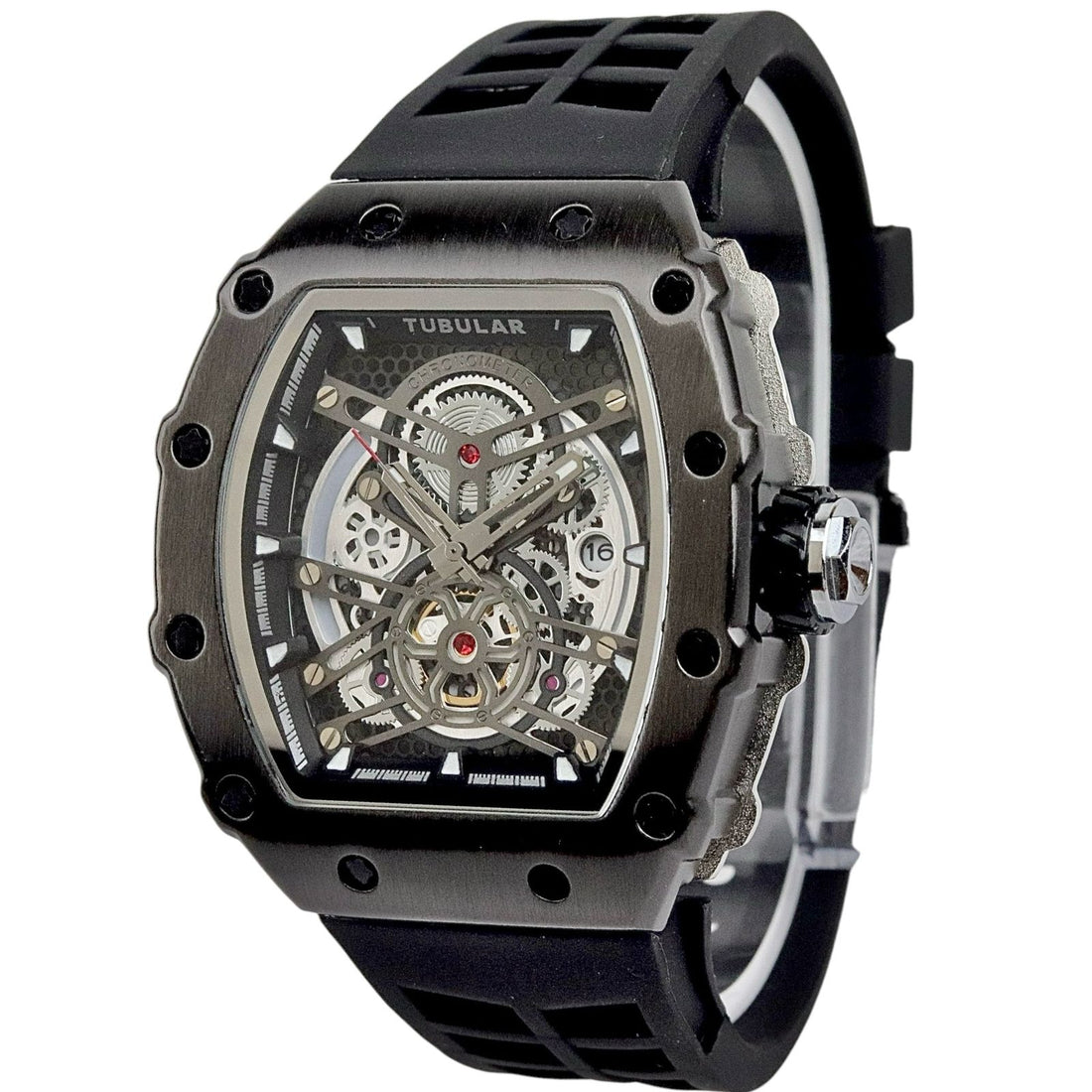 Tubular - Quartz Watch - Silicon Strap - TB-100 image 0