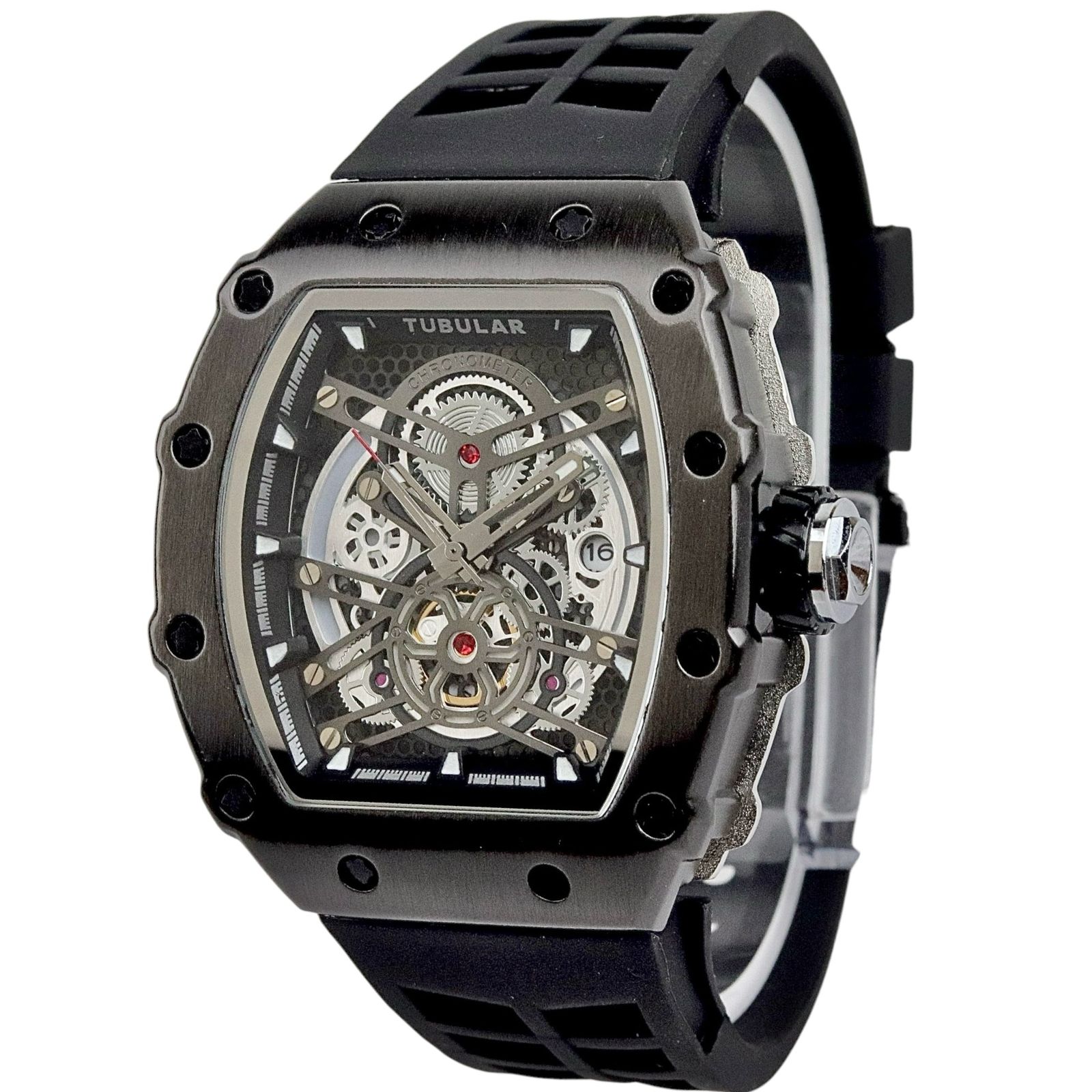 Tubular - Quartz Watch - Silicon Strap - TB-100 image 1