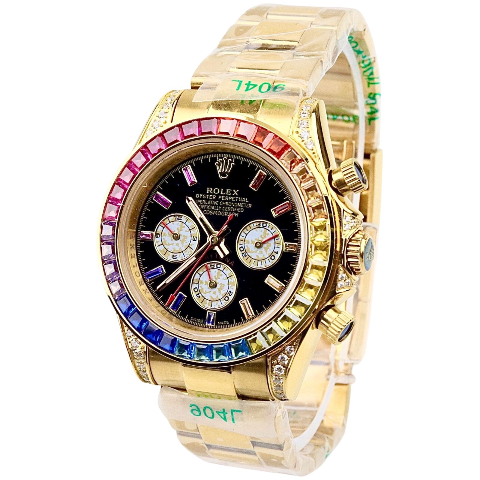 RLX - Chronograph Watch - Stone Dial - Stainless Steel - L-128 image 6
