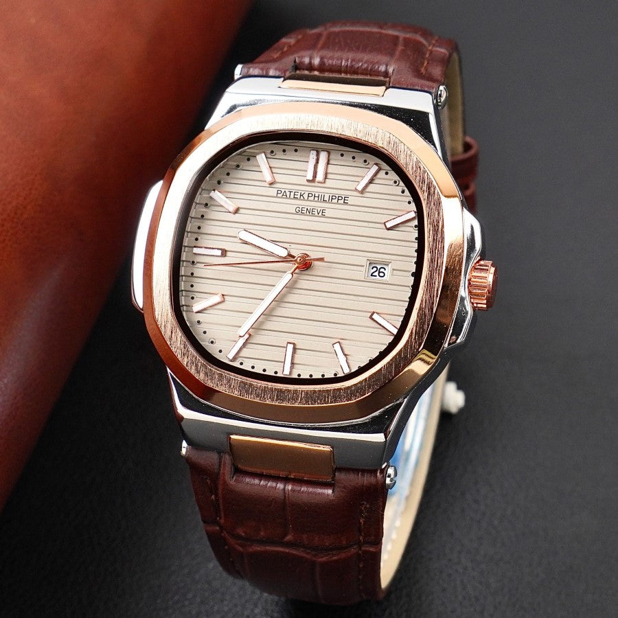 Patek - 40mm - Leather Strap - S-749 image 1