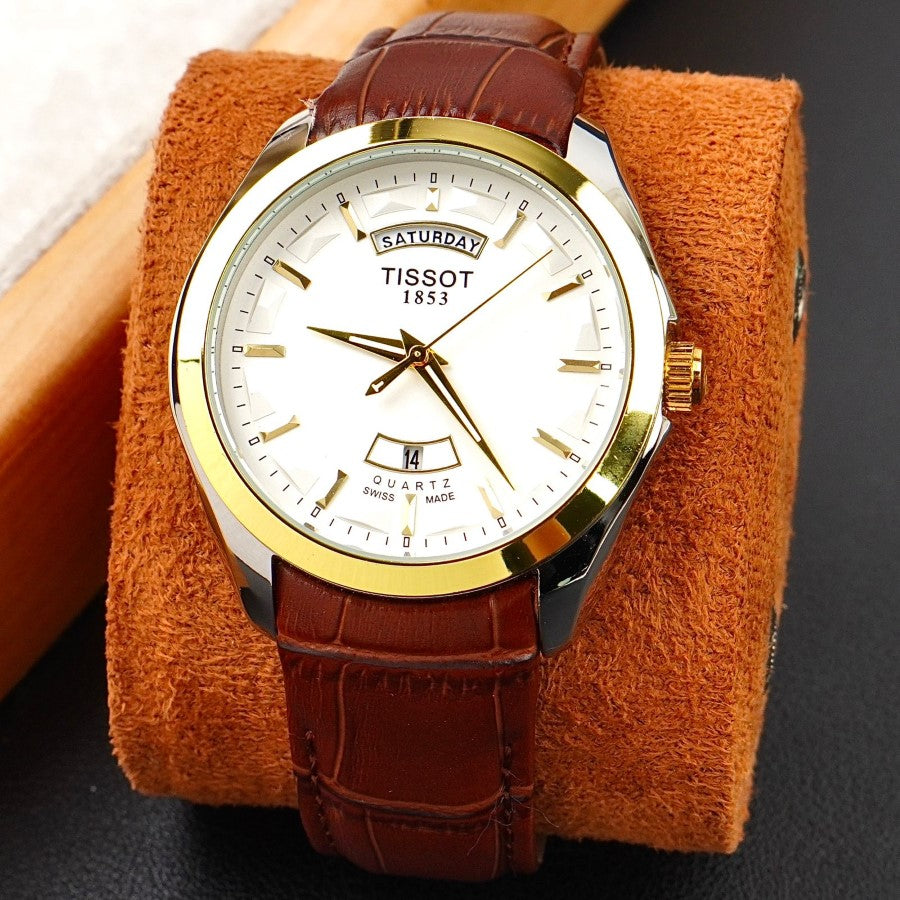 Tissot - Leather Strap - Men's Watch - S-787 image 0