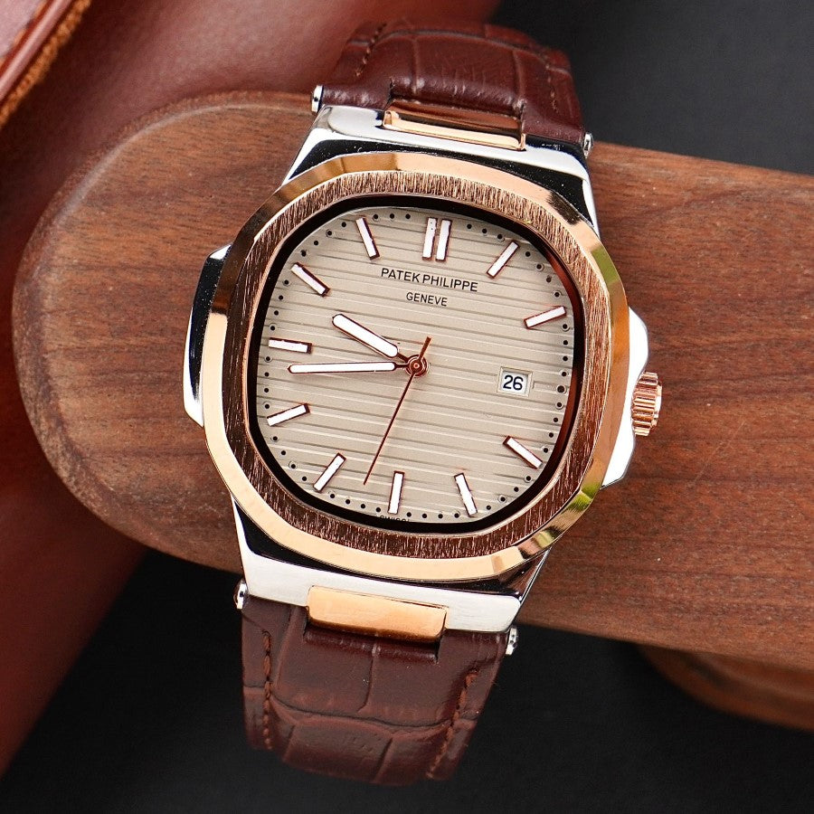 Patek - 40mm - Leather Strap - S-749 image 5