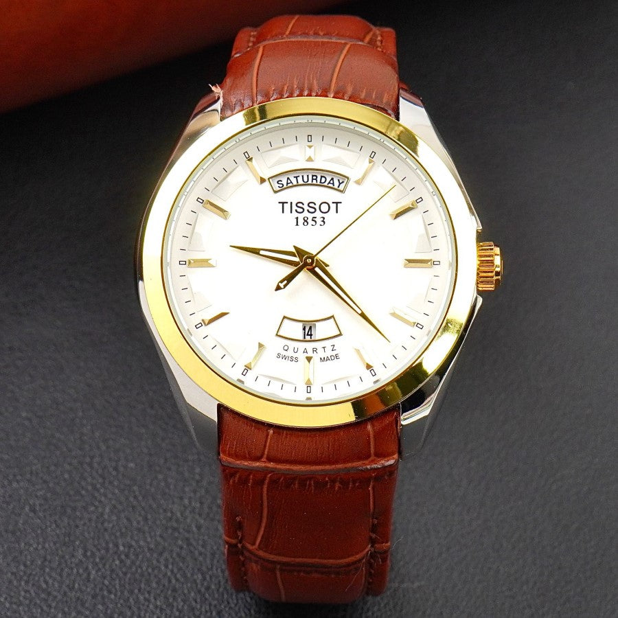 Tissot - Leather Strap - Men's Watch - S-787 image 2