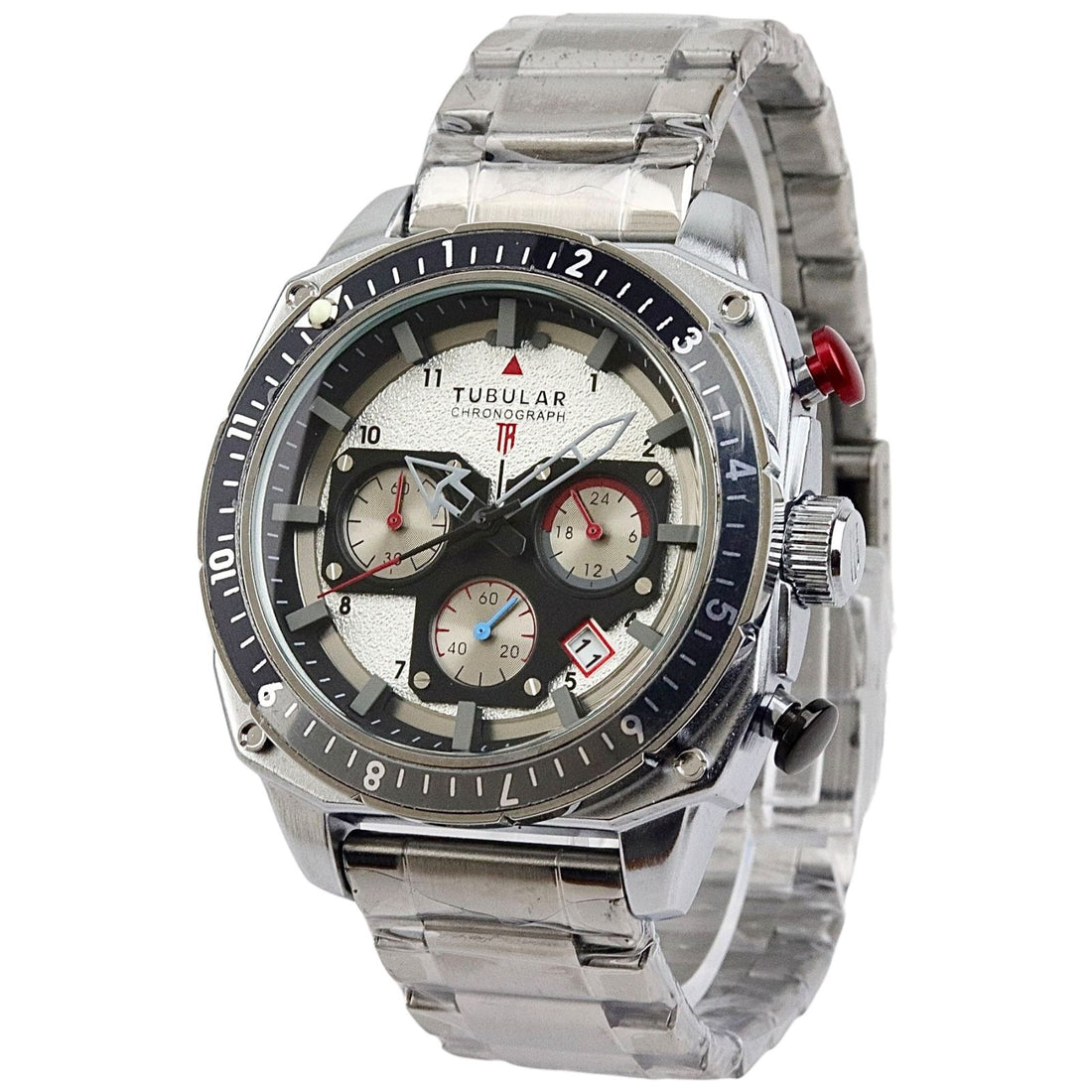 Tubular - Chronograph Watch - Stainless Steel - TB-140 image 0