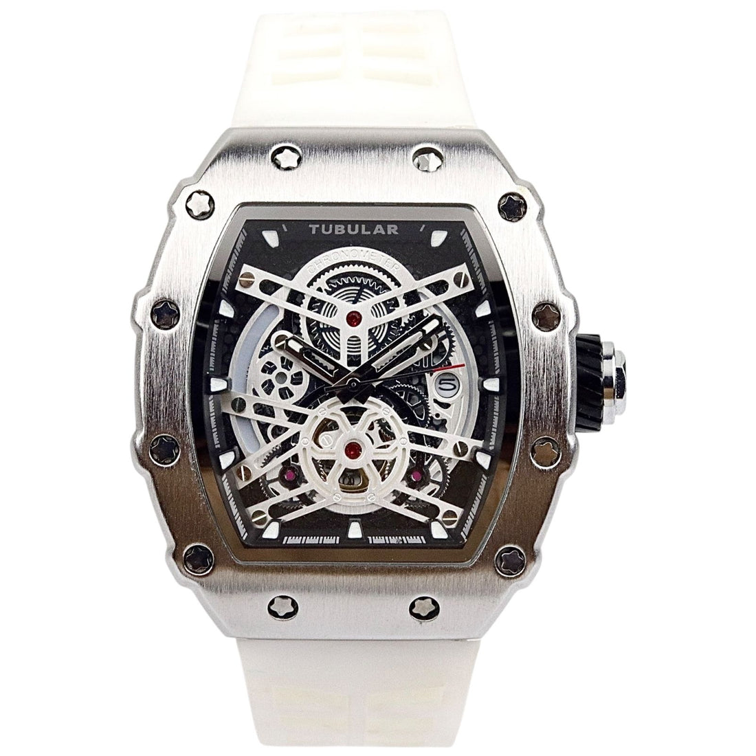 Tubular - Quartz Watch - Silicon Strap - TB-102 image 0