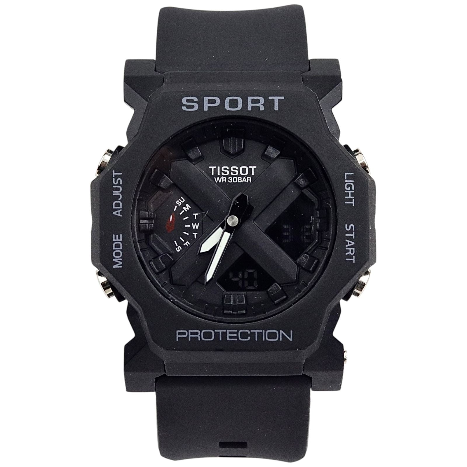 Tissot - Silicon Strap - Analog/Digital Watch - S-731 image 1