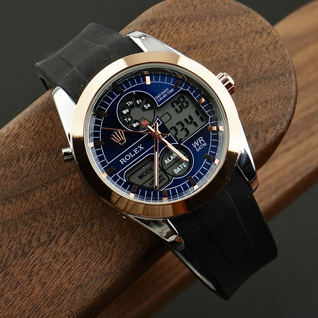 RLX - Special Edition - Dual Time - Rubber Strap - S-722 image 0