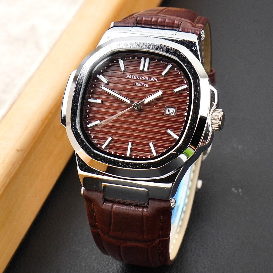 Patek - 40mm - Leather Strap - S-750 image 0