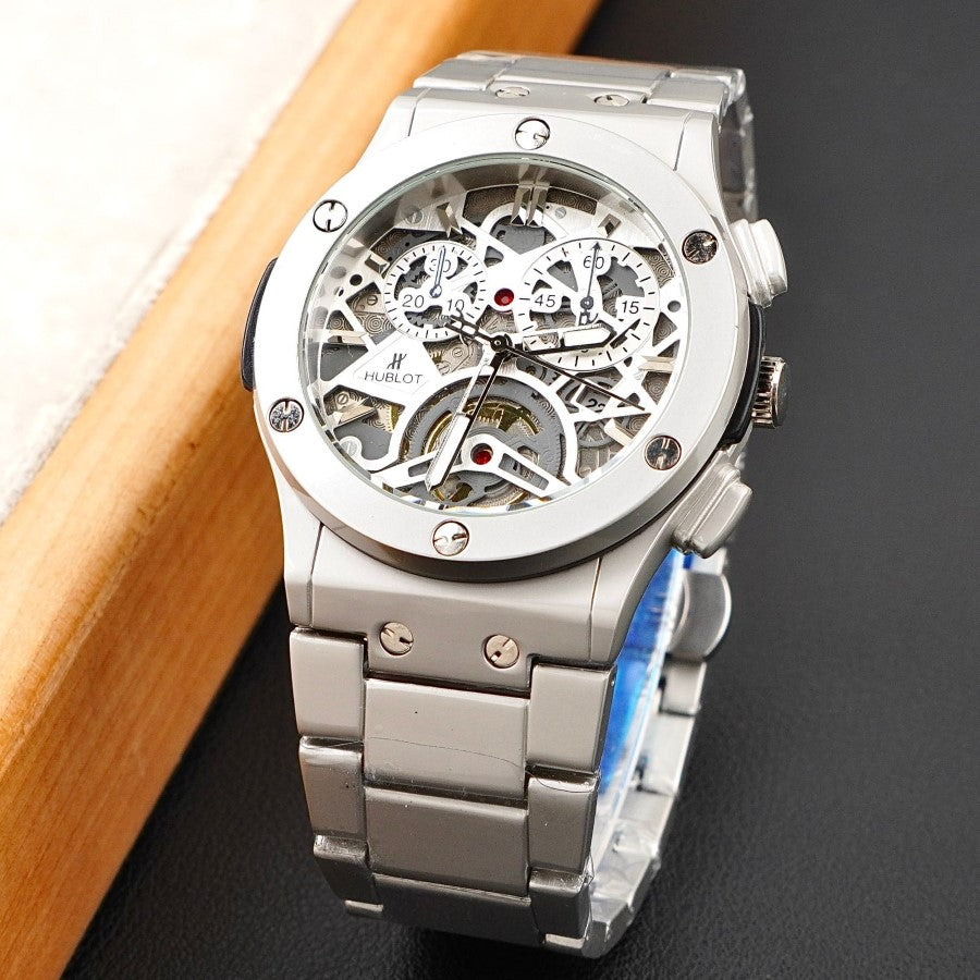 Hublot - Chain Silver - 42mm - Mens Watch - C-1258 image 0
