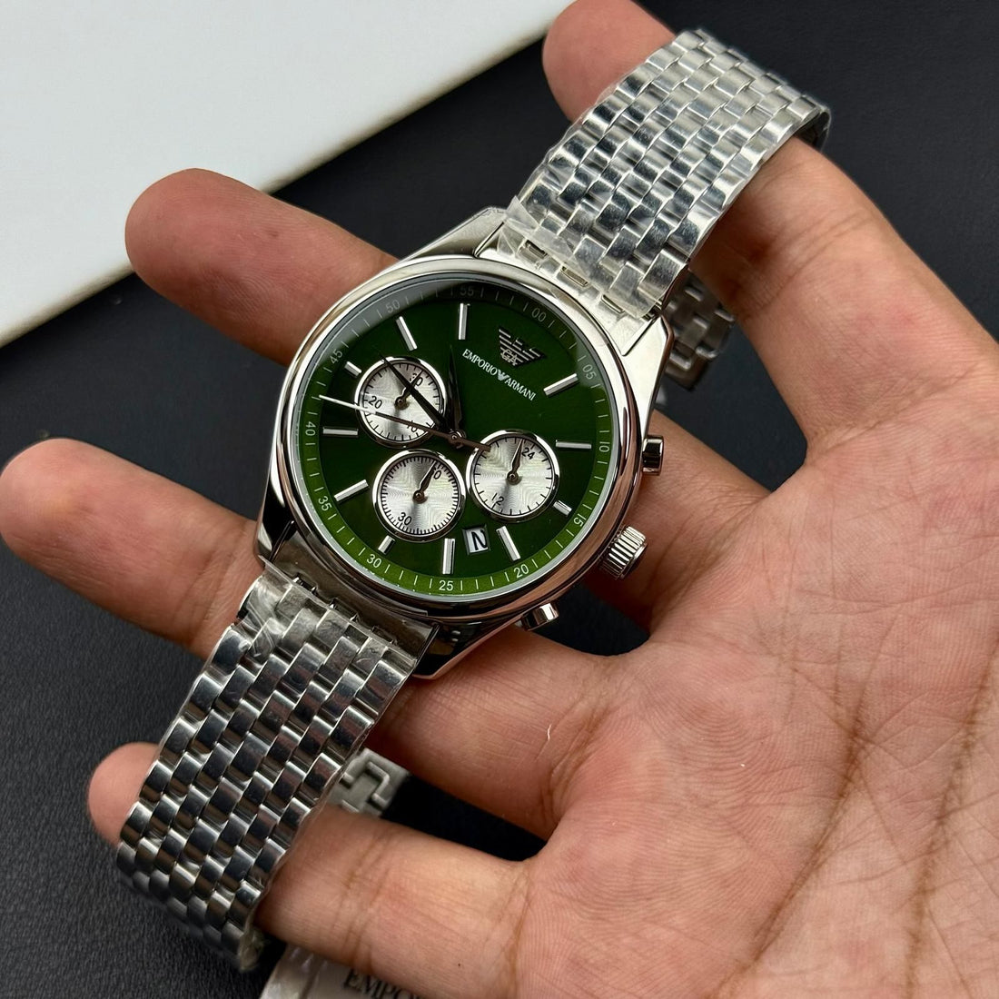 Emporio Armani - Chronograph Watch - Stainless Steel - L-130 image 0