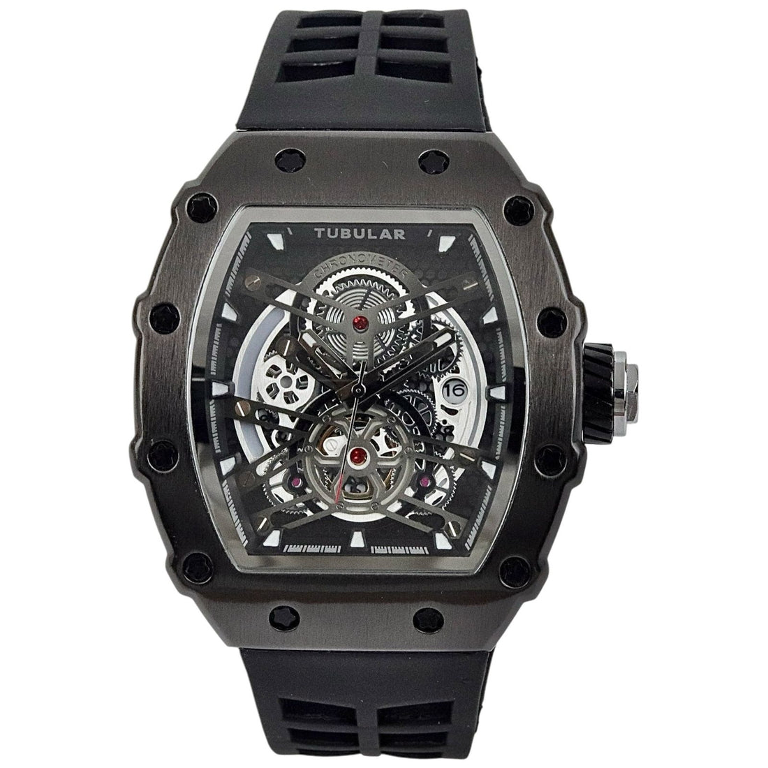 Tubular - Quartz Watch - Silicon Strap - TB-100 image 0