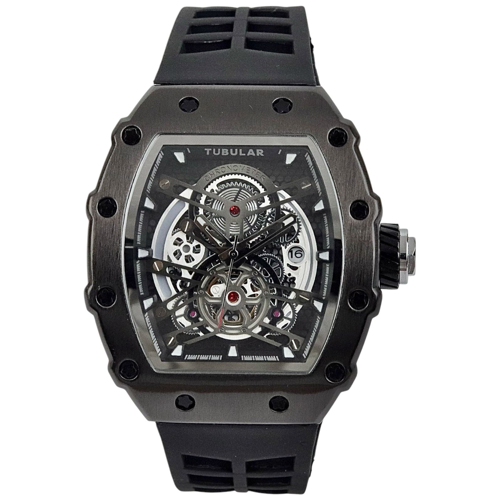 Tubular - Quartz Watch - Silicon Strap - TB-100 image 0