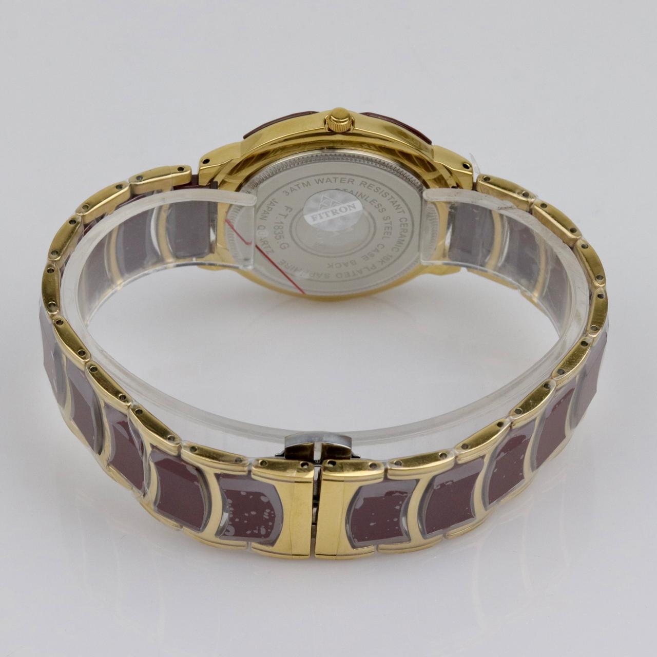 Fitron Watch - Ceramic - Stainless Steel - FT-138 image 2