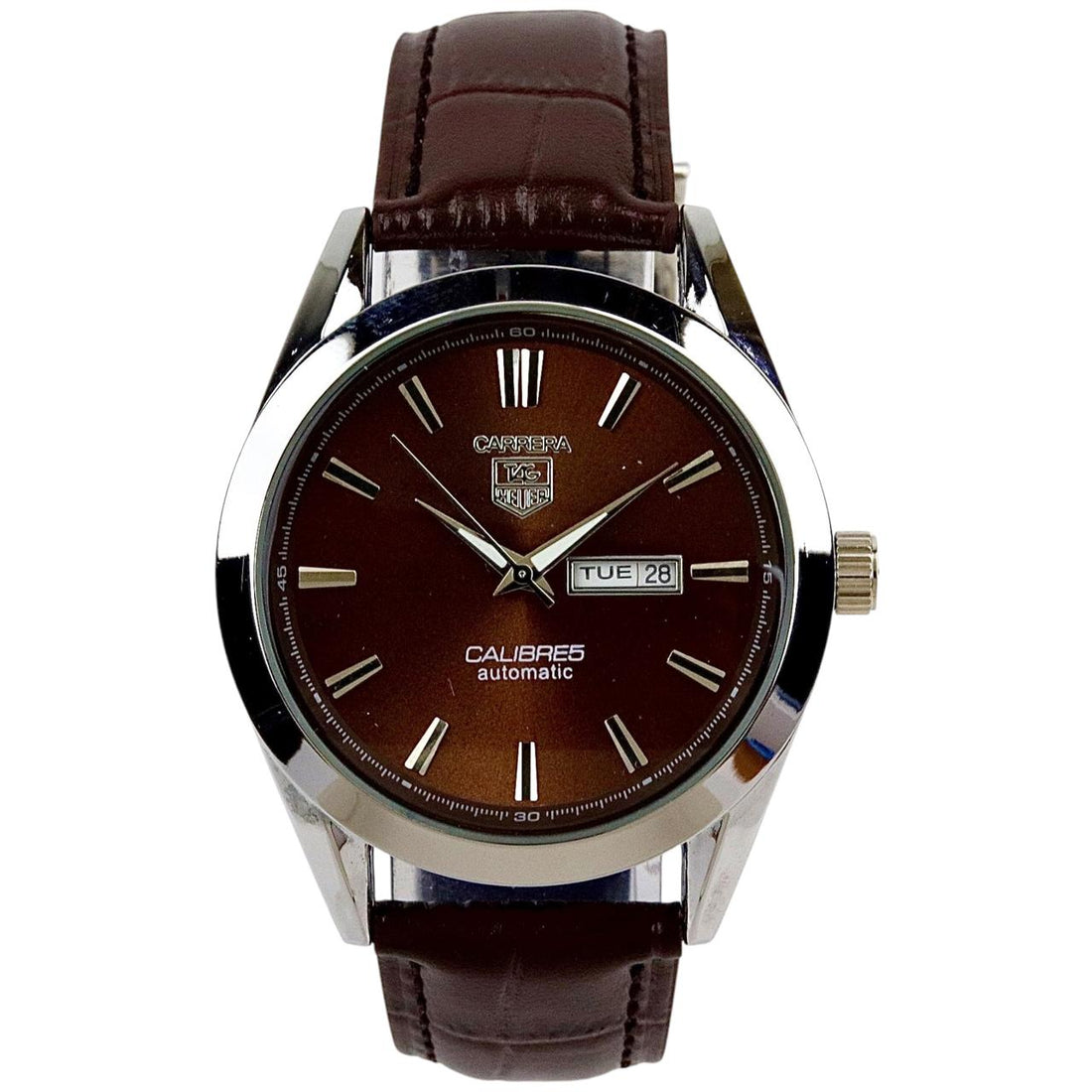 Carrera Calibre 5 - Luxury Swiss Watch - Leather Strap - S-739 image 0