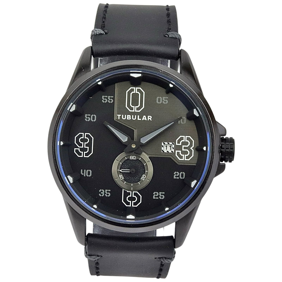 Tubular - DownSecond Watch - Leather Strap - TB-108 image 0