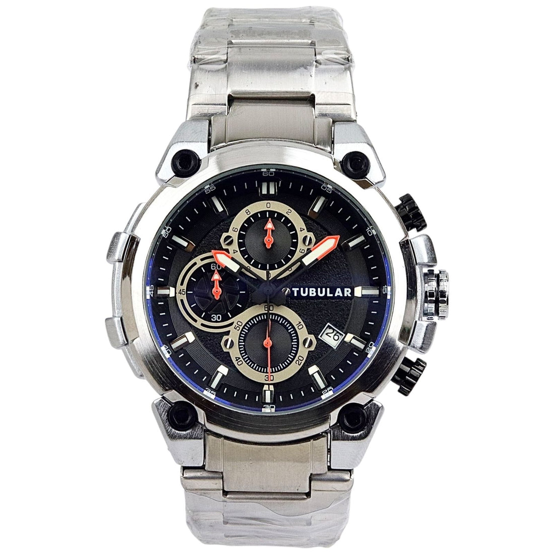 Tubular - Chronograph Watch - Stainless Steel - TB-144 image 0