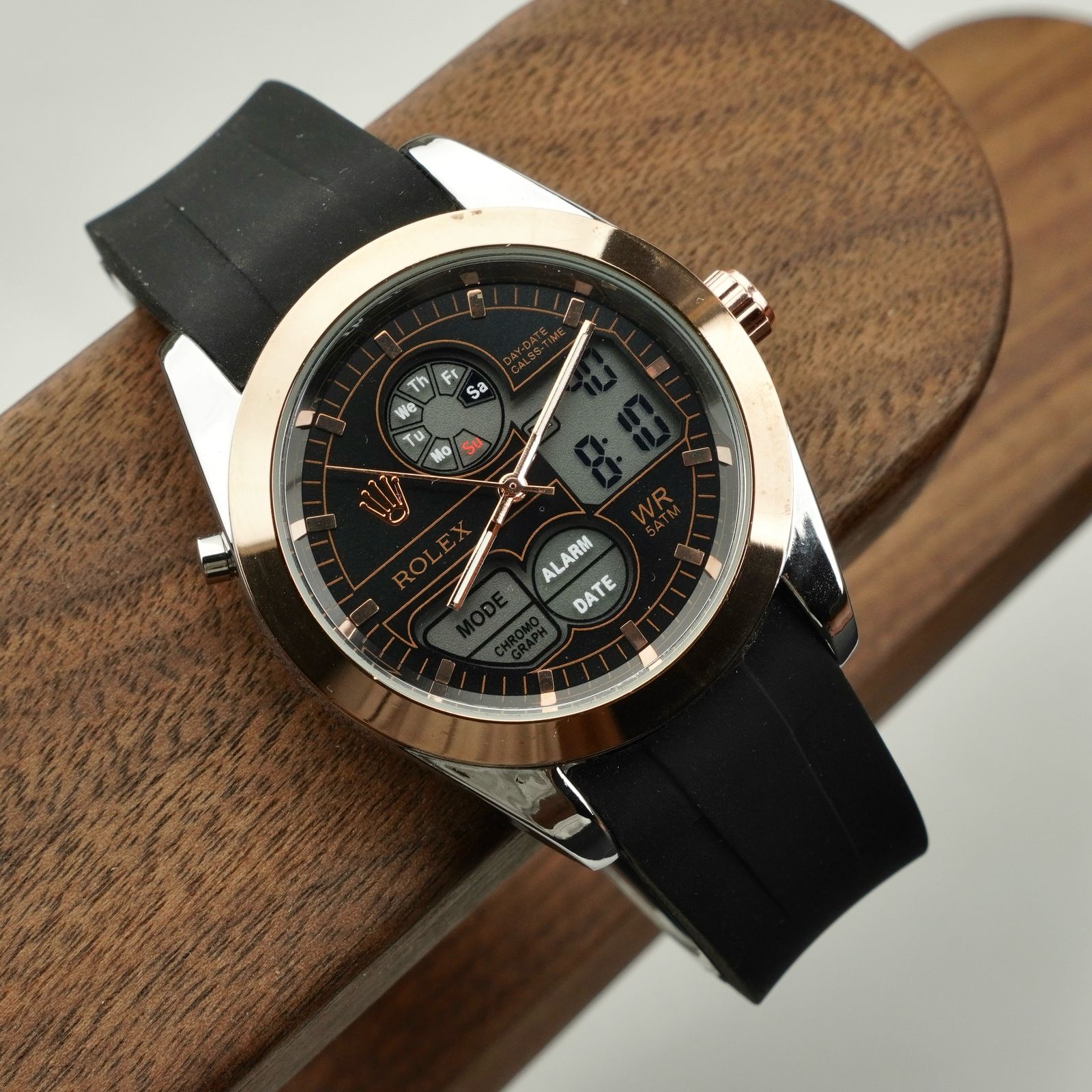 RLX - Special Edition - Dual Time - Rubber Strap - S-712 image 1