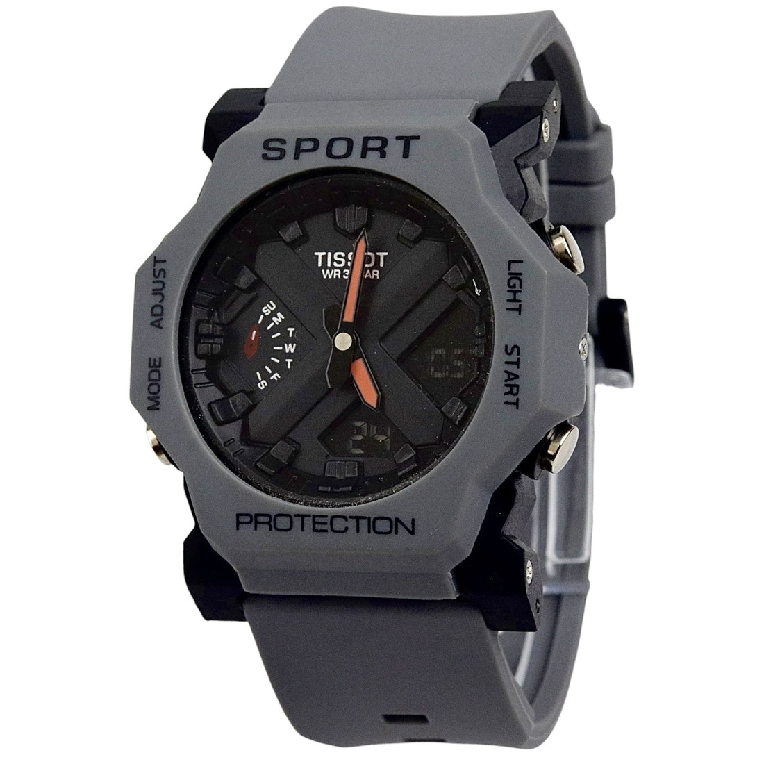 Tissot - Silicon Strap - Analog/Digital Watch - S-733 image 0