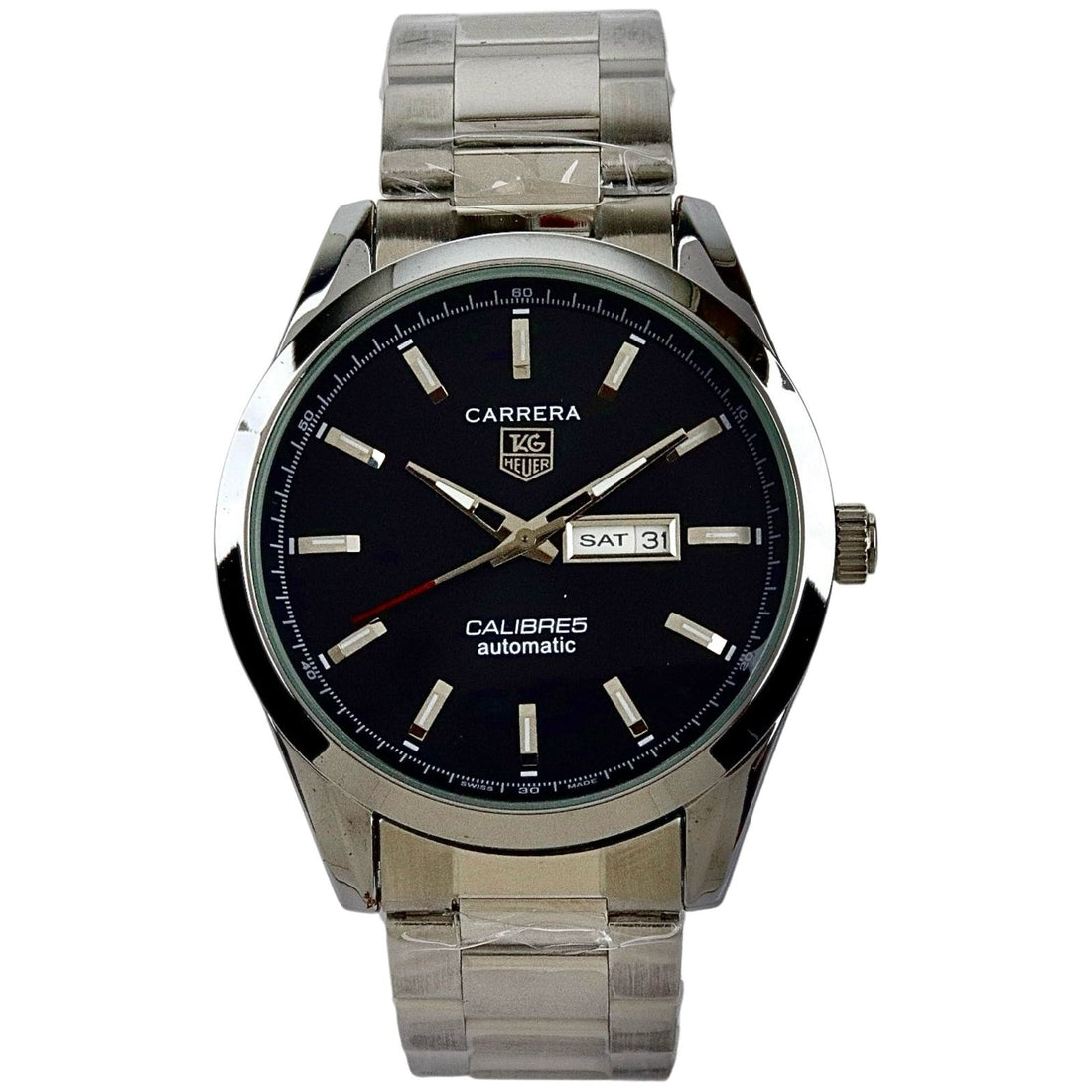 Carrera Calibre 5 - Luxury Swiss Watch - Stainless Steel - C-893 image 0
