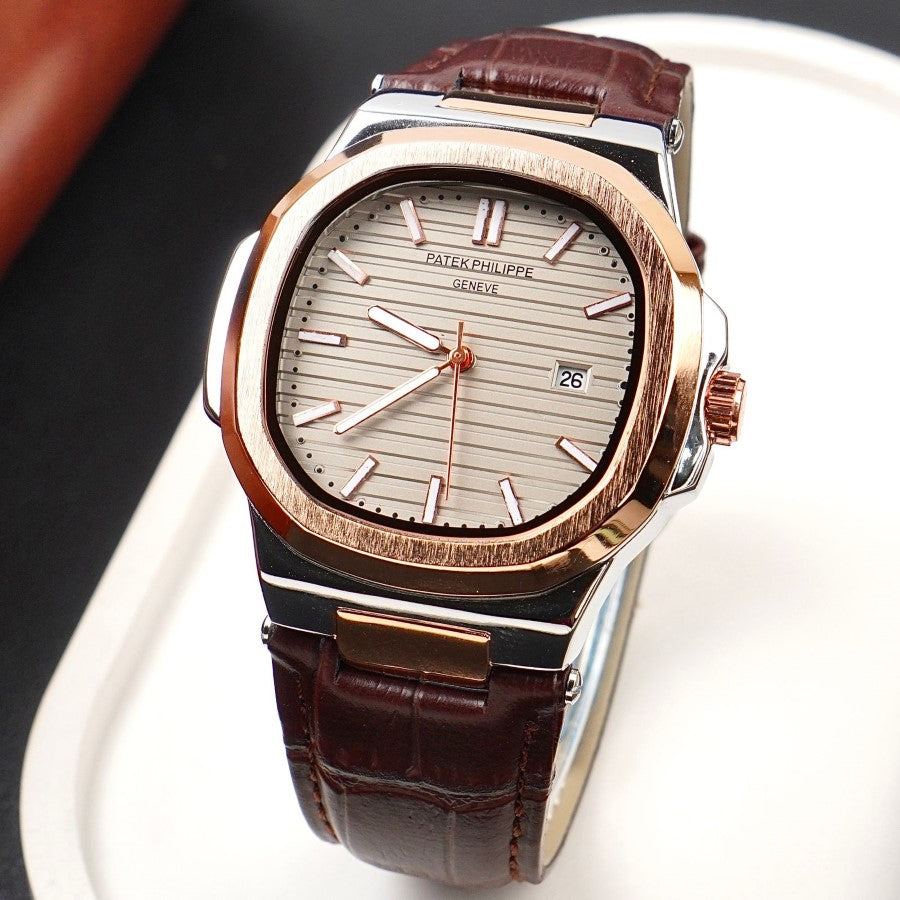 Patek - 40mm - Leather Strap - S-749 image 2