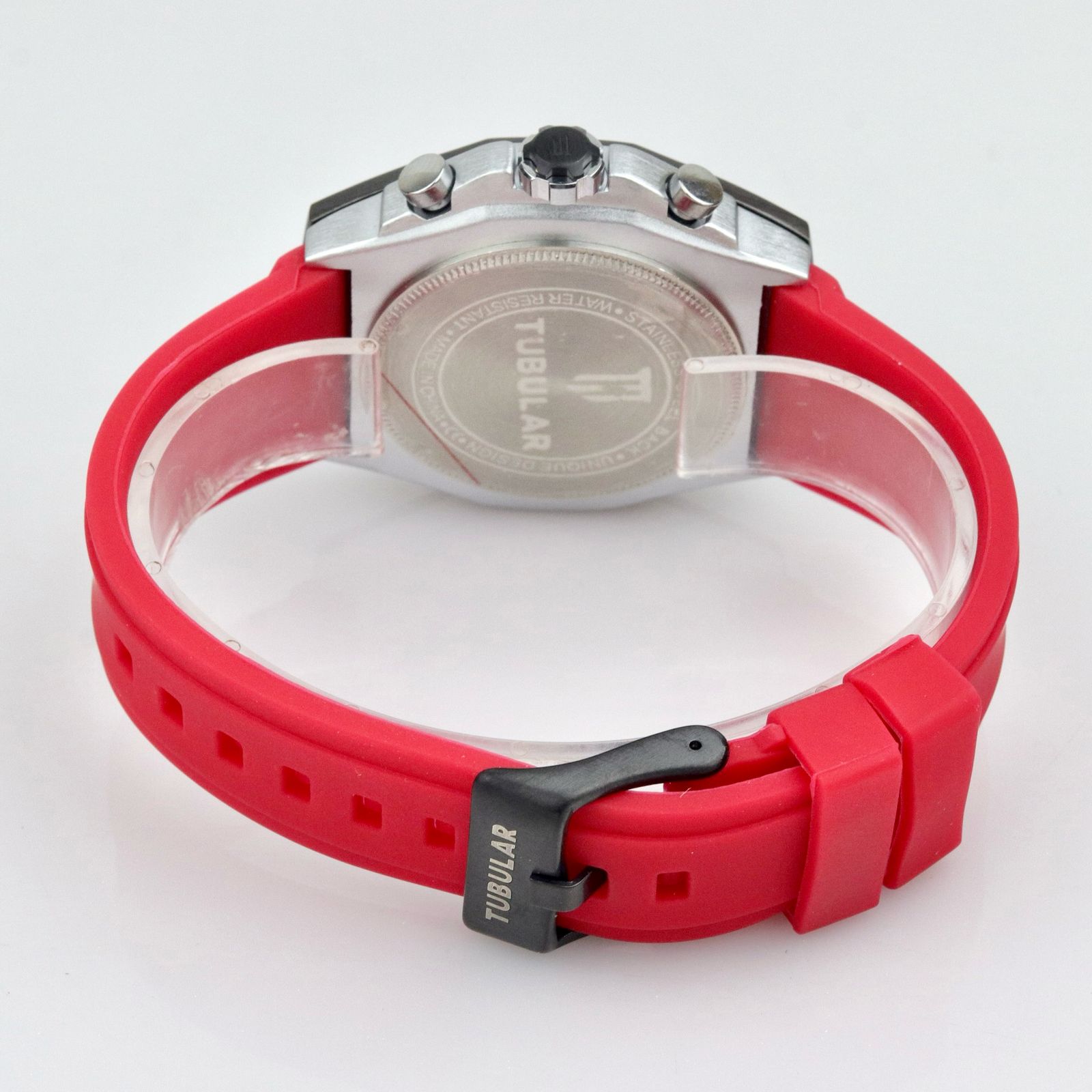 Tubular - Chronograph Watch - Silicon Strap - TB-118 image 2