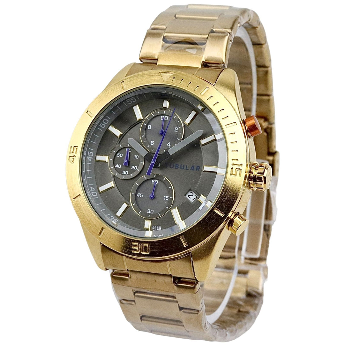Tubular - Chronograph Watch - Stainless Steel - TB-134 image 0