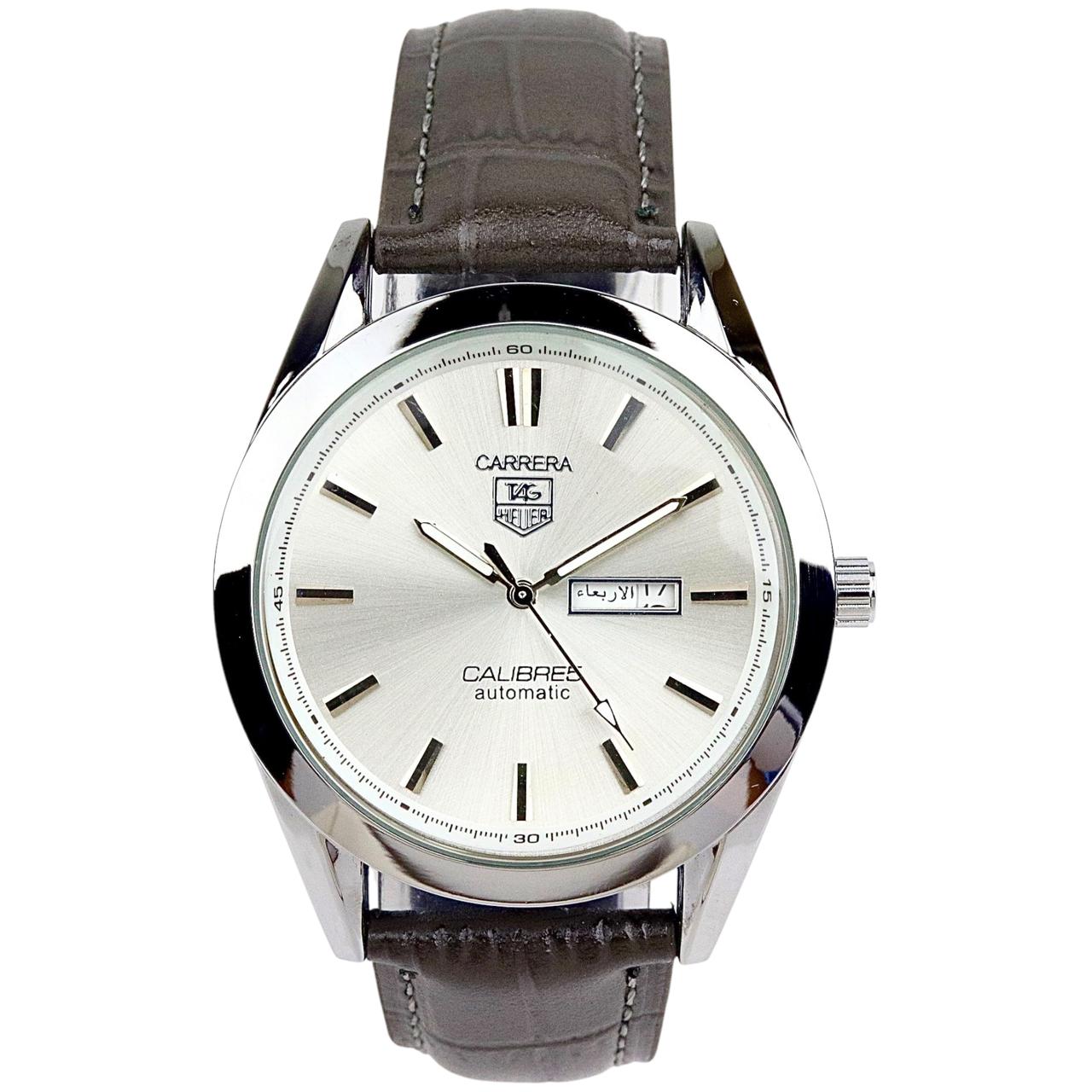 Carrera Calibre 5 - Luxury Swiss Watch - Leather Strap - S-737 image 1