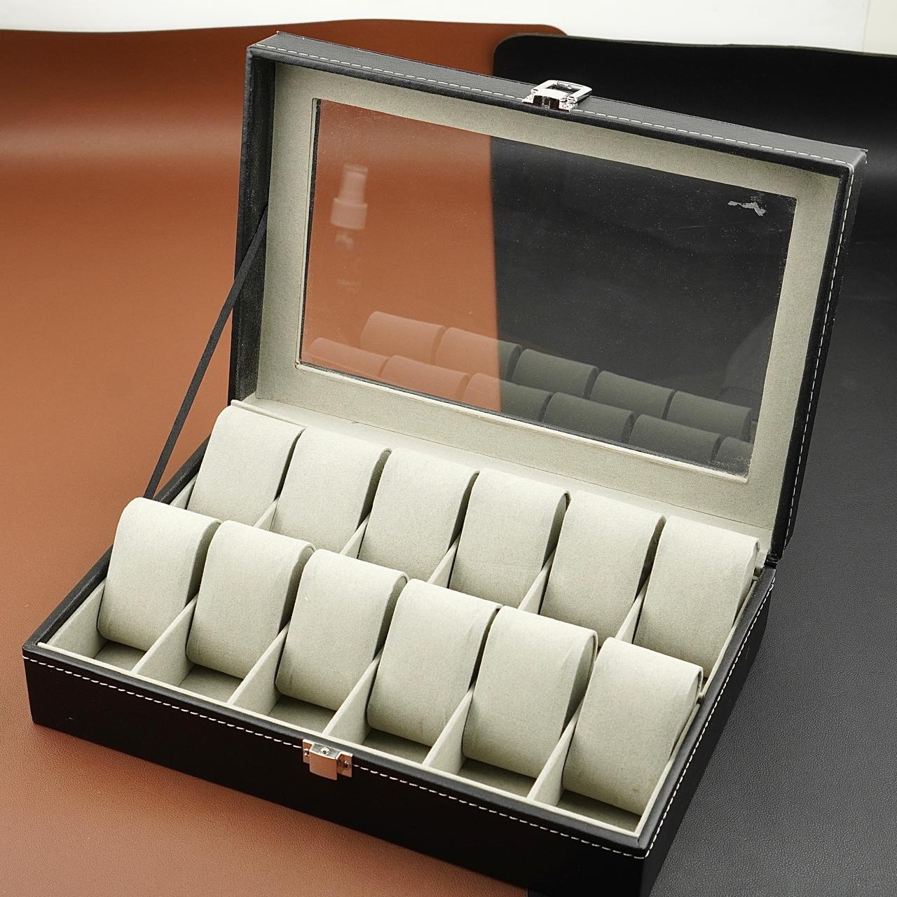 12 Slots Wrist Watch Storage Box - Box-13 image 0