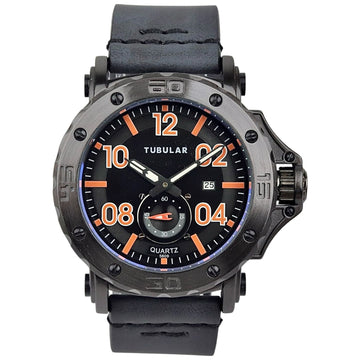 Tubular - DownSecond Watch - Leather Strap - TB-110 image 0