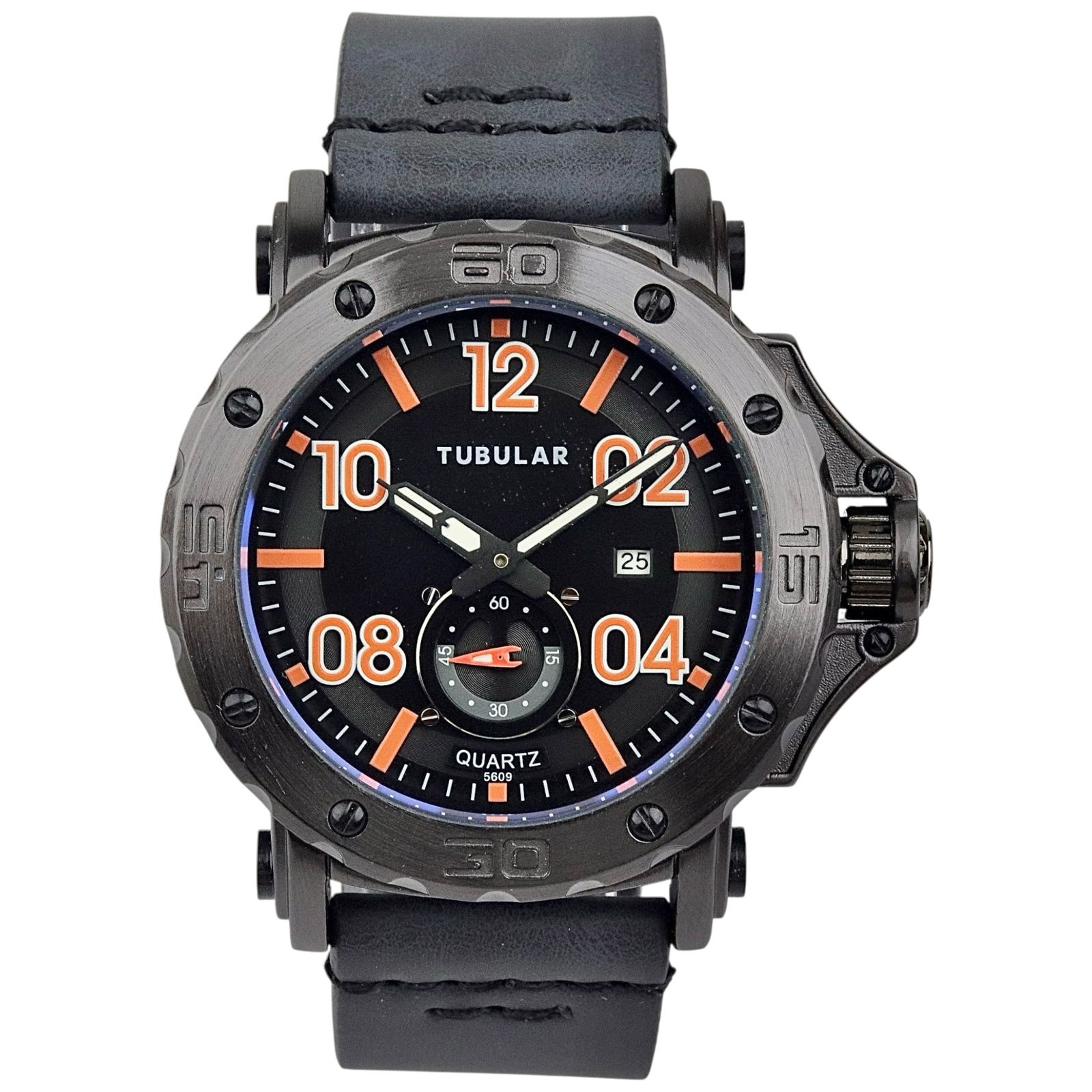 Tubular - DownSecond Watch - Leather Strap - TB-110 image 0